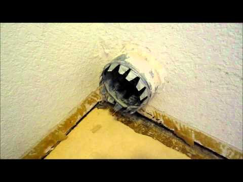 how to clean lint from dryer vent