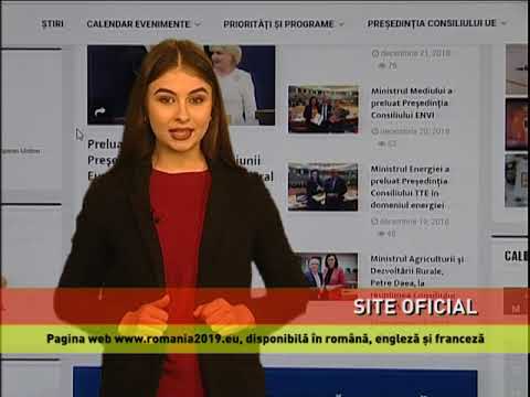 Site-ul oficial al preşedinţiei României la Consiliul Uniunii Europene, lansat