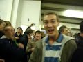 Chelsea fans going mental at west brom away