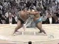Sumo Akebono vs Musashimaru
