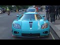 Koenigsegg CCXR "Special One" Turquoise - Walkaround and Acceleration - free flv video @ vwatch.tv