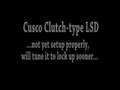 Differential comparison- Open vs. Cusco Clutch-type