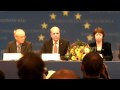 Reinfeldt at 'Historic' Press Conference Announces EU Presid