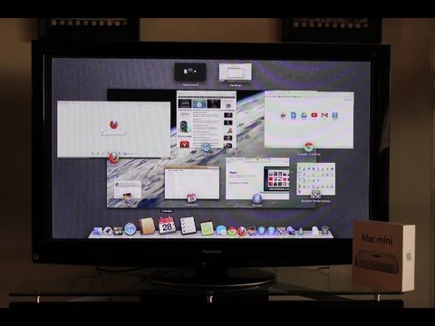 Mac Mini - In this video I show you guys how I connect my Apple Mac Mini to my Panasonic 50