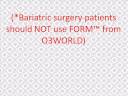 With FORM? and FIXX? from o3world you can beat the battle of the bulge!