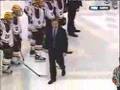 UND Fighting Sioux v Minnesota Gophers - End of Game Scrum