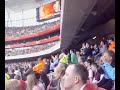 the fans (arsenal vs west ham (april 7th \