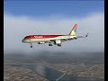 FS2004 O6243 B752 pousando em Recife