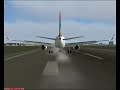 FS2004 O6243 B752 pousando em Recife