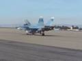 F-18C - VFC-12 - Warming up engines at Moffett Field