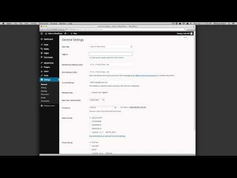how to remove just another wordpress site