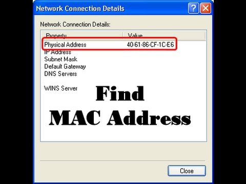 how to locate ethernet card