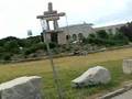 Biking Tour Leaside 2007  Inukshuk east of Ontario Place