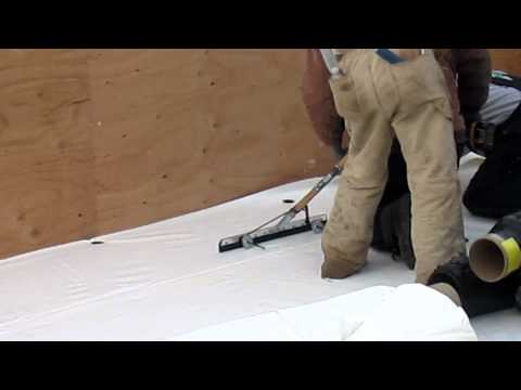 how to fasten flashing