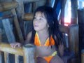 Denisse teasing monkey