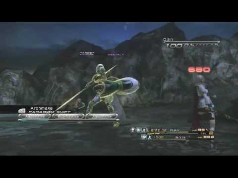 how to beat odin final fantasy 13