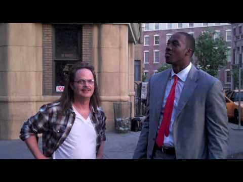 Dwight Howard and Rainn Wilson (Dwight Schrute) Battle it Out