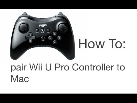 how to sync wii u pro controller