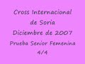 cross de soria 2007  senior femenina  4/4