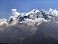 Air trip above France (Alps, Mont Blanc)