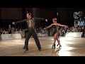 Pavel Pasechnik - Francesca Berardi, ITA, dance the Cha Cha Cha in the final of the 2011 WDSF World DanceSport Championship Latin in Singapore. Filmed at floor level by Helmut Roland.