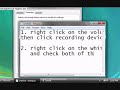 how to record sound on hypercam 2 for windows vista
