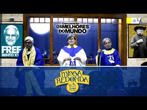 missA - Missa Redonda é um programa semanal que discute os acontecimentos da igreja católica. Quadro da peça