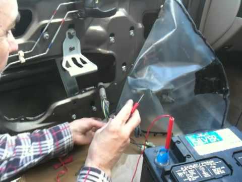 Repairing power window on Buick Regal LS 2002 (Part 2/3)