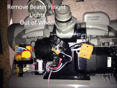 how to replace sweep n groom belt