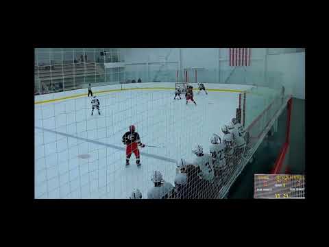 Porter Byrd-Leitner #21 Lawrenceville vs Hotchkiss beat D with speed on backhand finish on forehand