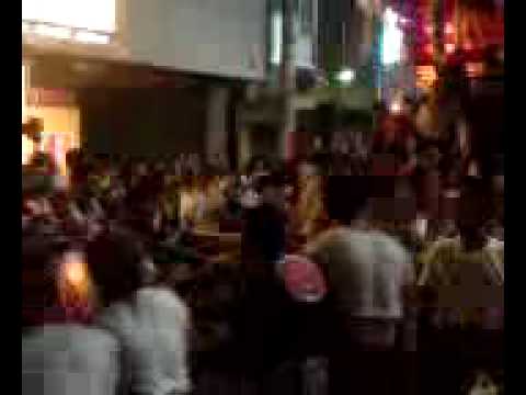 神輿VS太鼓台 ２００９仁義なき戦い
