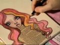 messy messy messy art!     art journal