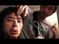 electric stimulus to body + myoelectric sensor test1( Daito Manabe + Masaki Teruoka)