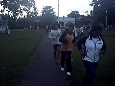 Athletics: CRAA R 12 ON THEIR WARM UP Elem.& Sec.
