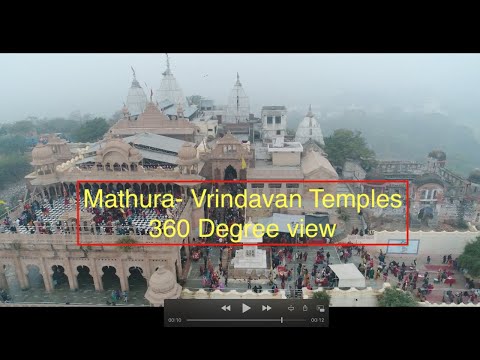 Mathura-Vrindavan Tour 360 degree view - YouTube