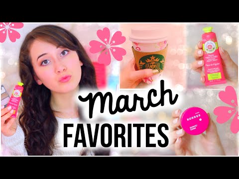 March Favorites: Makeup, Skincare, Fashion & Starbucks!