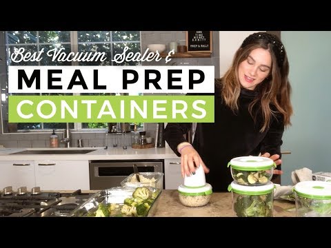 Vacuum Seal Meal Prep Containers