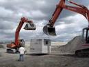 Moving a 21000 lb Concrete Chamber