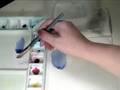 videos de Watercolor Painting - First Lesson, blending and mixing on the paper