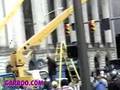 Spider-Man Swinging Around On Set of Spider-Man 3 Spider-Man Swinging Around On Set of Spider-Man 3