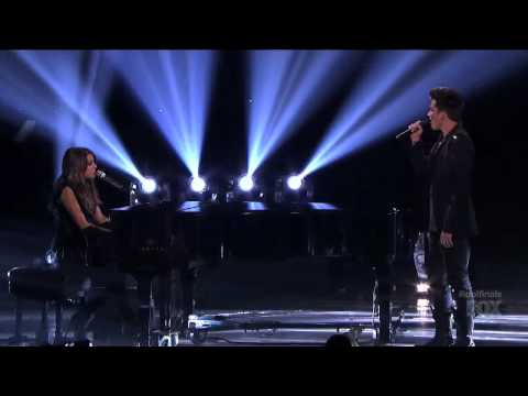 Adam Lambert feat Angie Miller Perform Titanium_ – AMERICAN IDOL SEASON 12