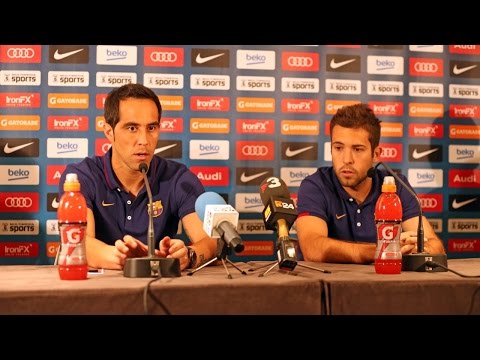 Roda de premsa de Bravo i Alba a Ginebra