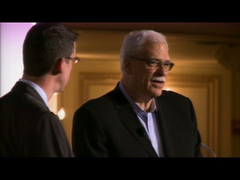 ChicagoTribune - Chicago Tribune sports columnist K.C. Johnson interviews legendary NBA coach Phil Jackson at a Printer's Row live event at the Palmer House Hilton, Chicago I...