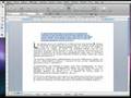 Word 2008- Notes de bas de page, renvois, casse, légende.