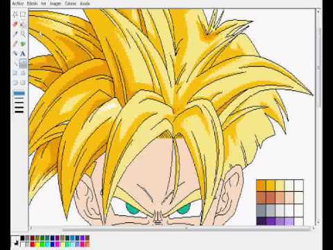 how to paint dragon ball z