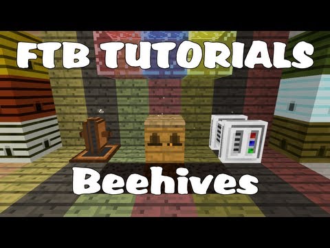 how to harvest bee hives ftb