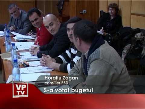 S-a votat bugetul
