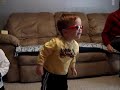 January 9th Connor dancing with sunglasses on