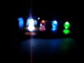 miniorga LED-uri cu canal de pauza / LED organ lights wirh negative channel