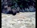 Presa y Takas en la Garganta del Salto del Tigre
